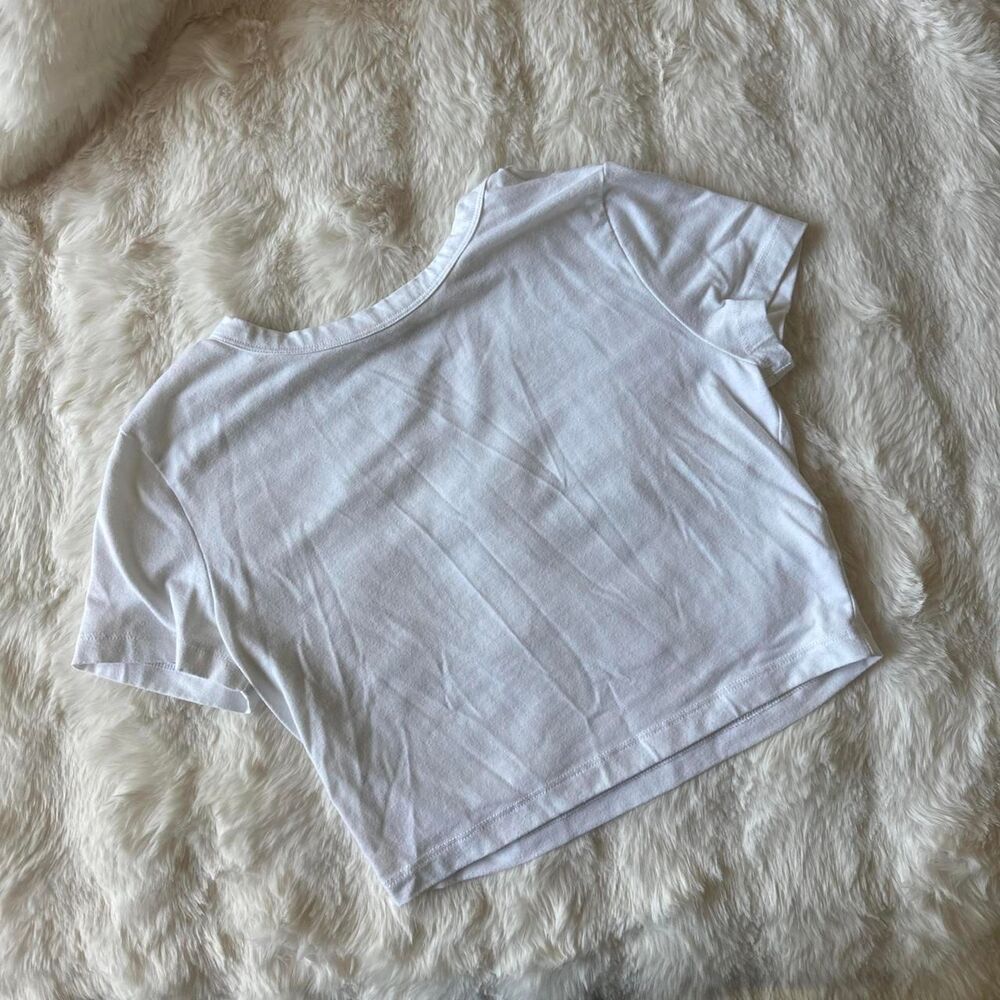 Target Women's White Crop-top